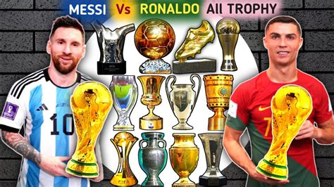 messi vs ronaldo rivalry|Cristiano Ronaldo vs. Lionel Messi: Career trophies, .
